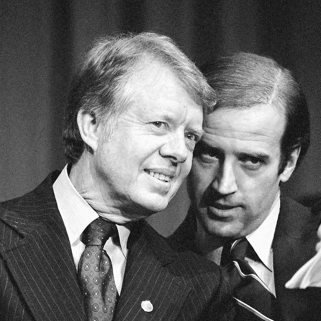 ‘Hanging Out With Jimmy Carter,’ Biden Faces the Echoes of History