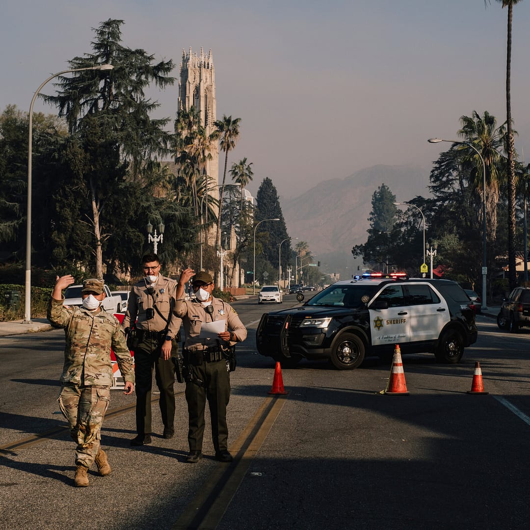 Amid Evacuations for the L.A. Fires, Fears of Looting Take Hold