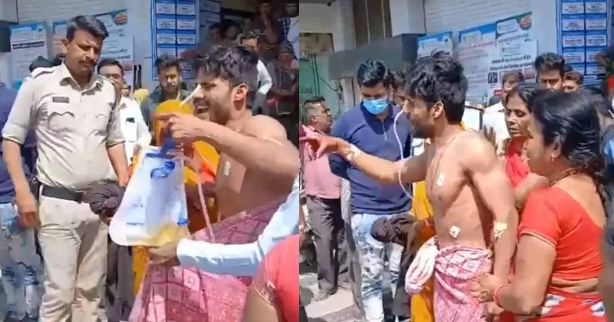 Man in ‘coma’ walks out of Ratlam hospital, alleges doctors demand money