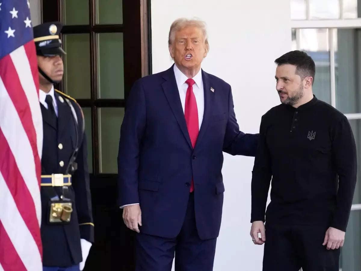 Musk’s two-word, one emoji reply to Trump’s praise of Zelenskyy’s dress