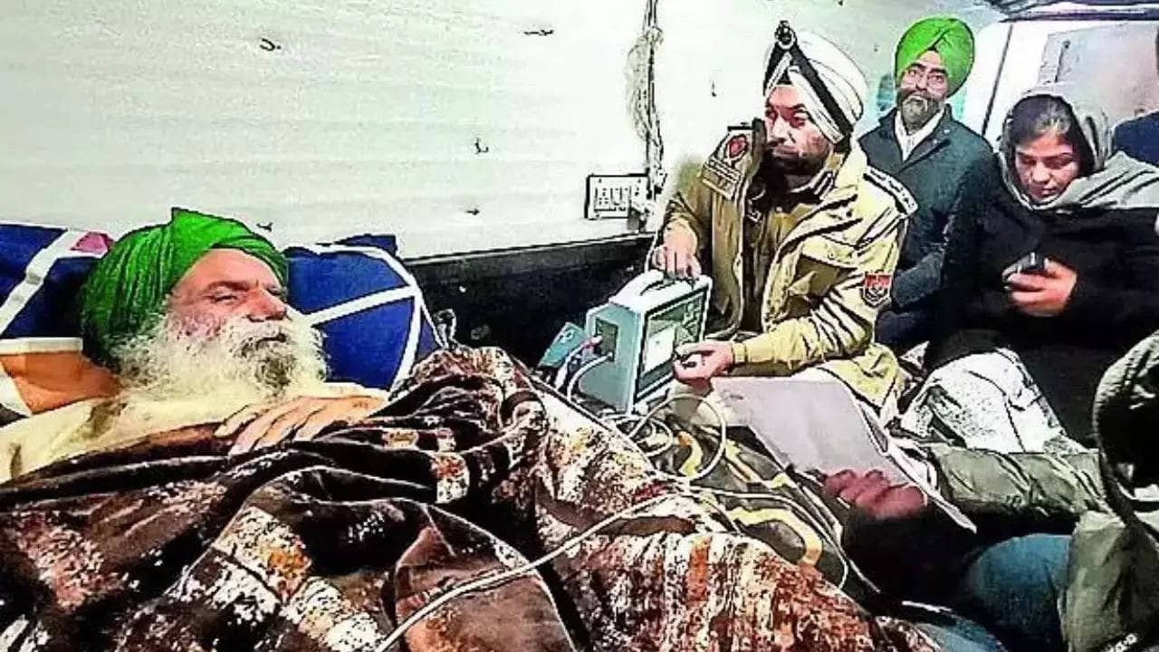 121 farmers end fast-unto-death after Dallewal takes medical aid