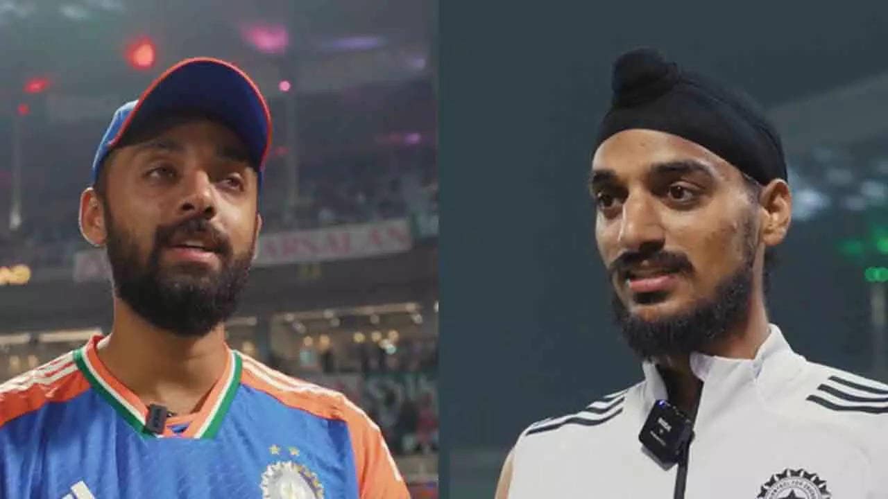 Watch: Varun, Arshdeep compliment each other for India’s win
