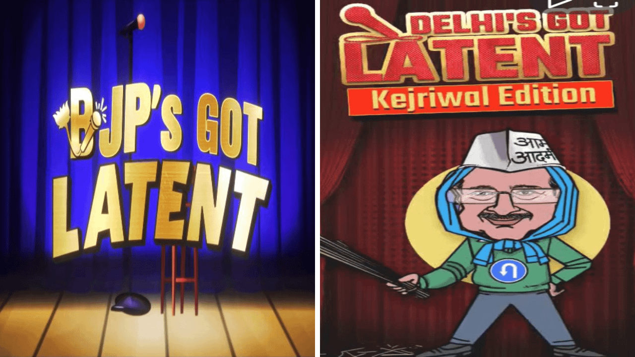 ‘Delhi’s got latent’ vs ‘BJP’s got latent’: AAP, BJP trade barbs in parody face-off