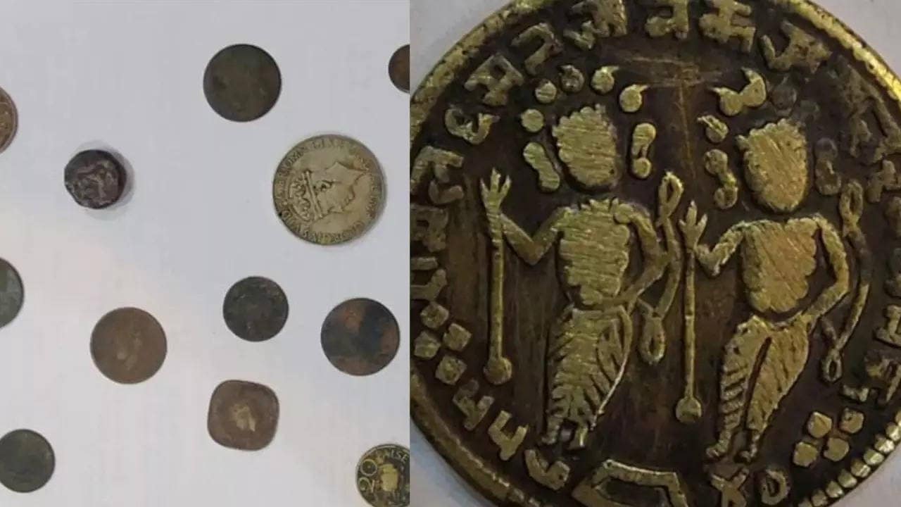 400-year-old coins found at Guru Amarpati memorial site in Sambhal