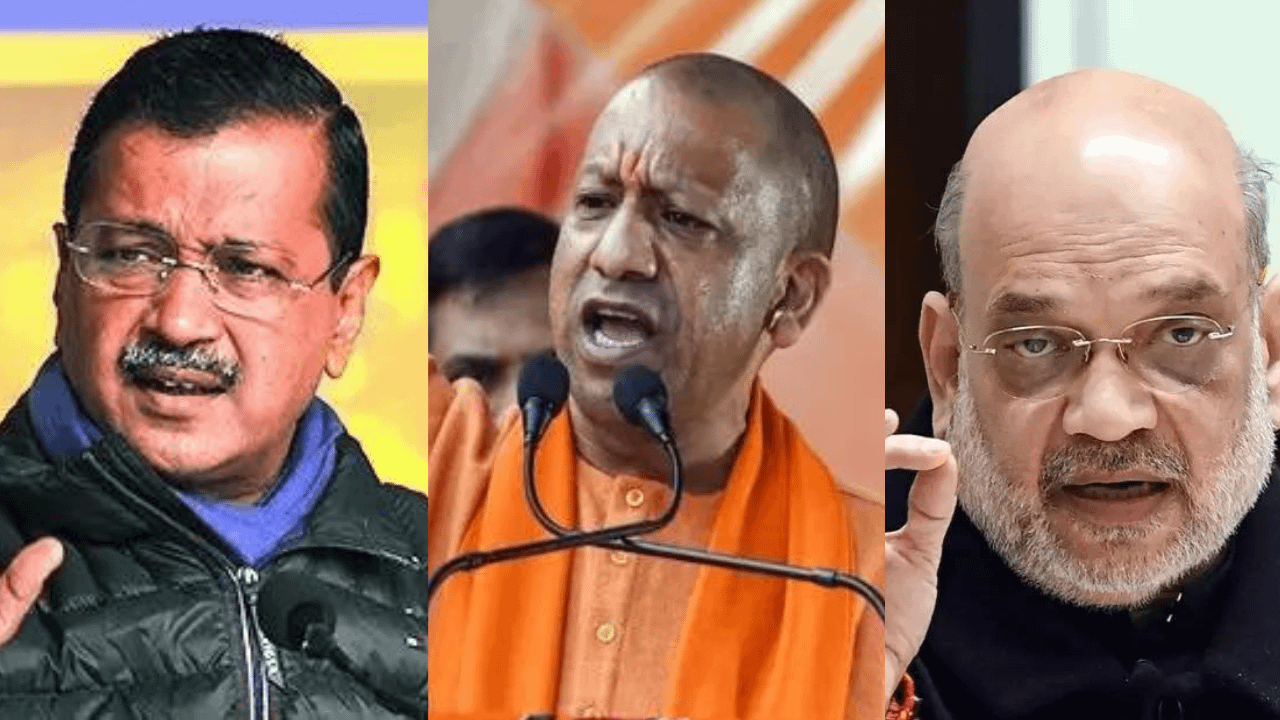 Kejriwal asks UP CM Yogi to guide Amit Shah on how to deal with gangsters in Delhi