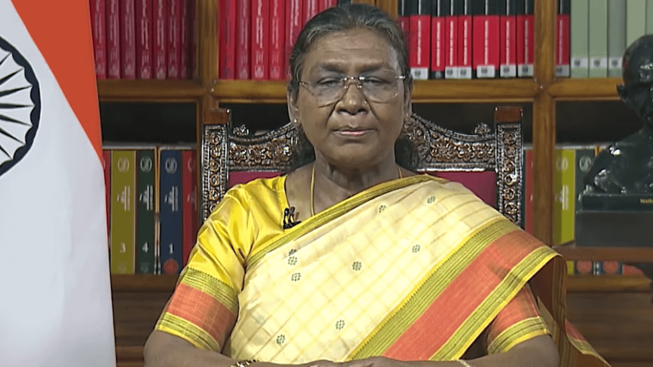 Constitution binds us together as family: Prez Murmu in Republic Day-eve address