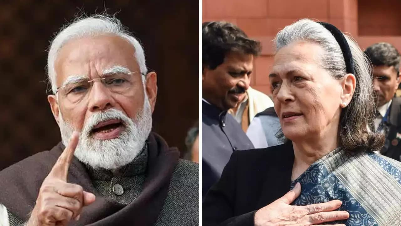 PM Modi attacks ‘arrogance’ of ‘shahi pariwaar’ after Sonia’s remark on Prez