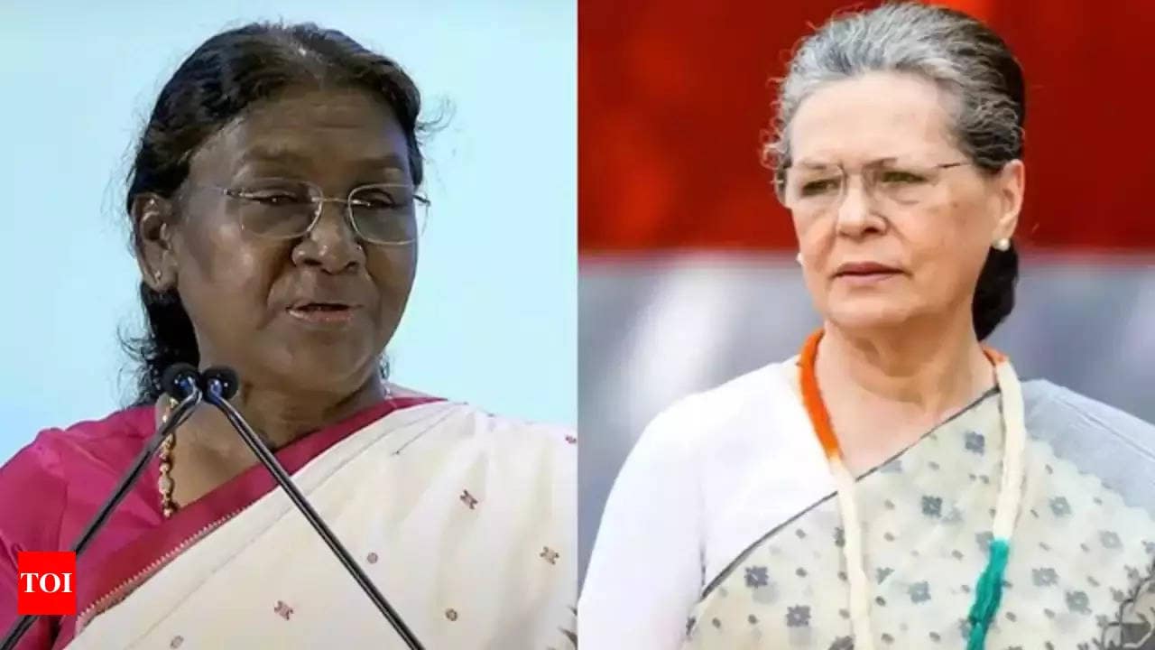 ‘Poor thing… got tired speaking’: Sonia remark on Murmu triggers a storm