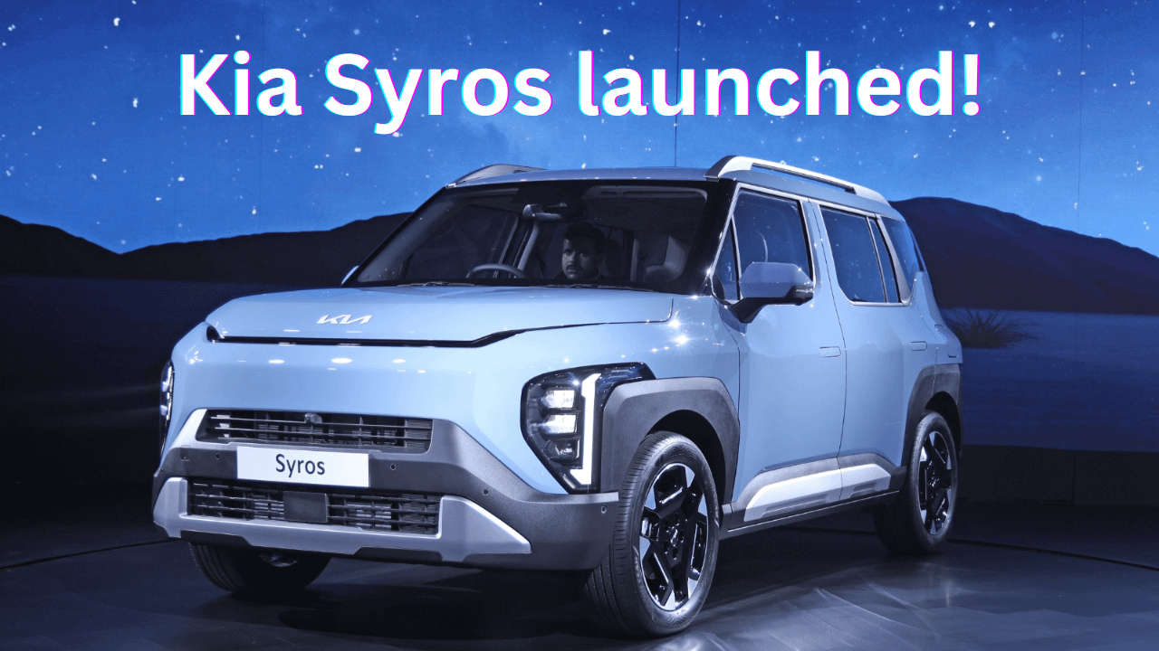 Kia Syros launched at Rs 8.99 lakh: Variant-wise price, features & more