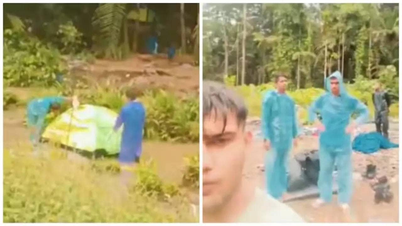 Watch: Indians in boots, raincoats in Panama jungle show ‘donkey’ route to US