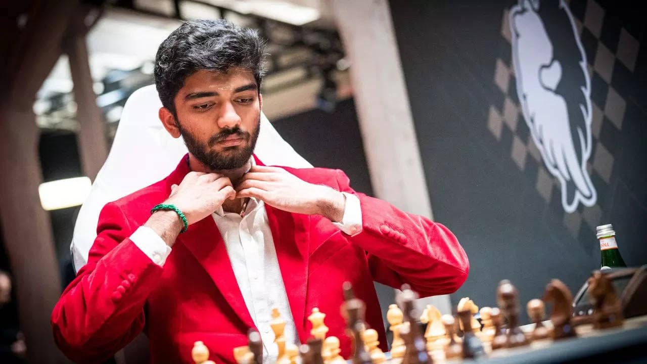Gukesh remains winless; Carlsen loses thrice on Day 1