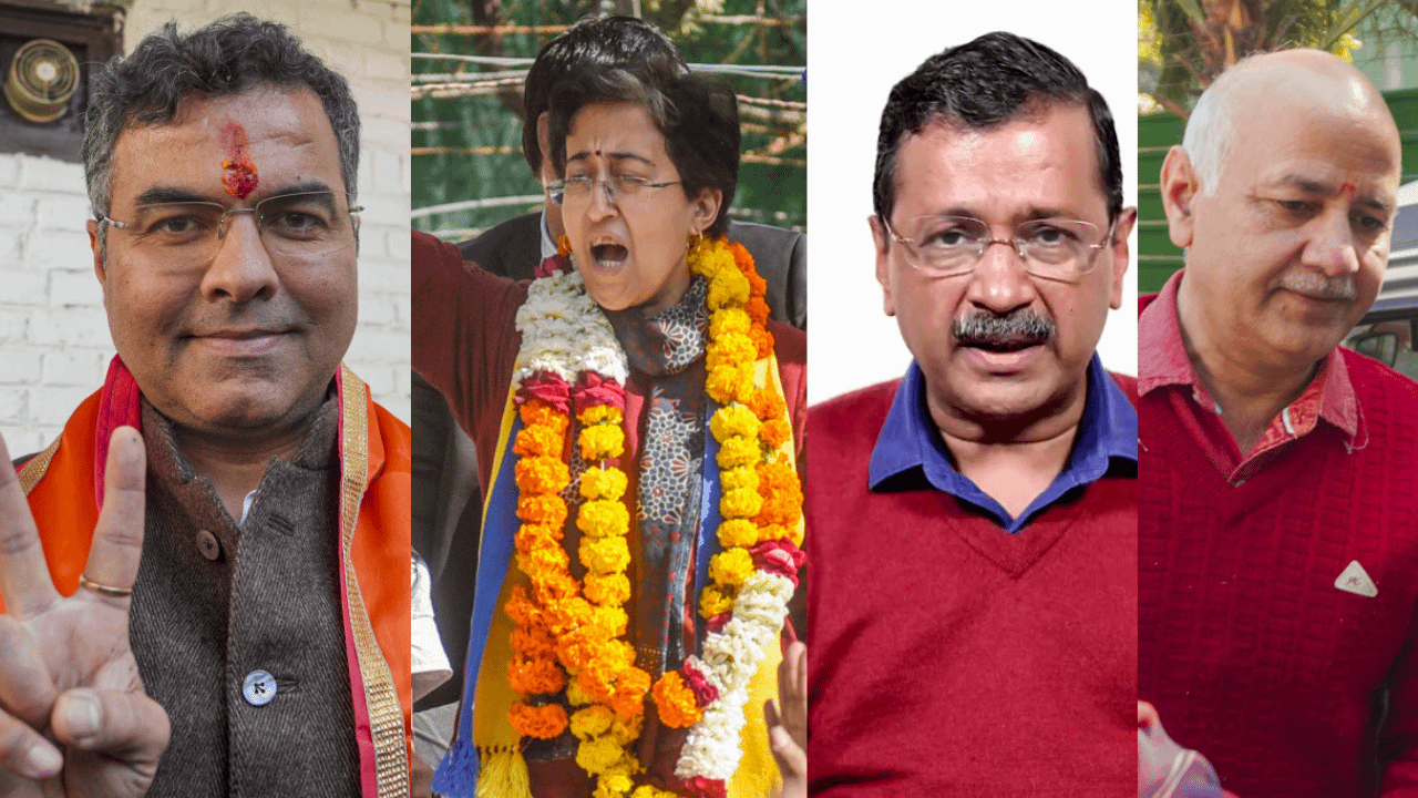 Top 10 winners and losers in Delhi elections