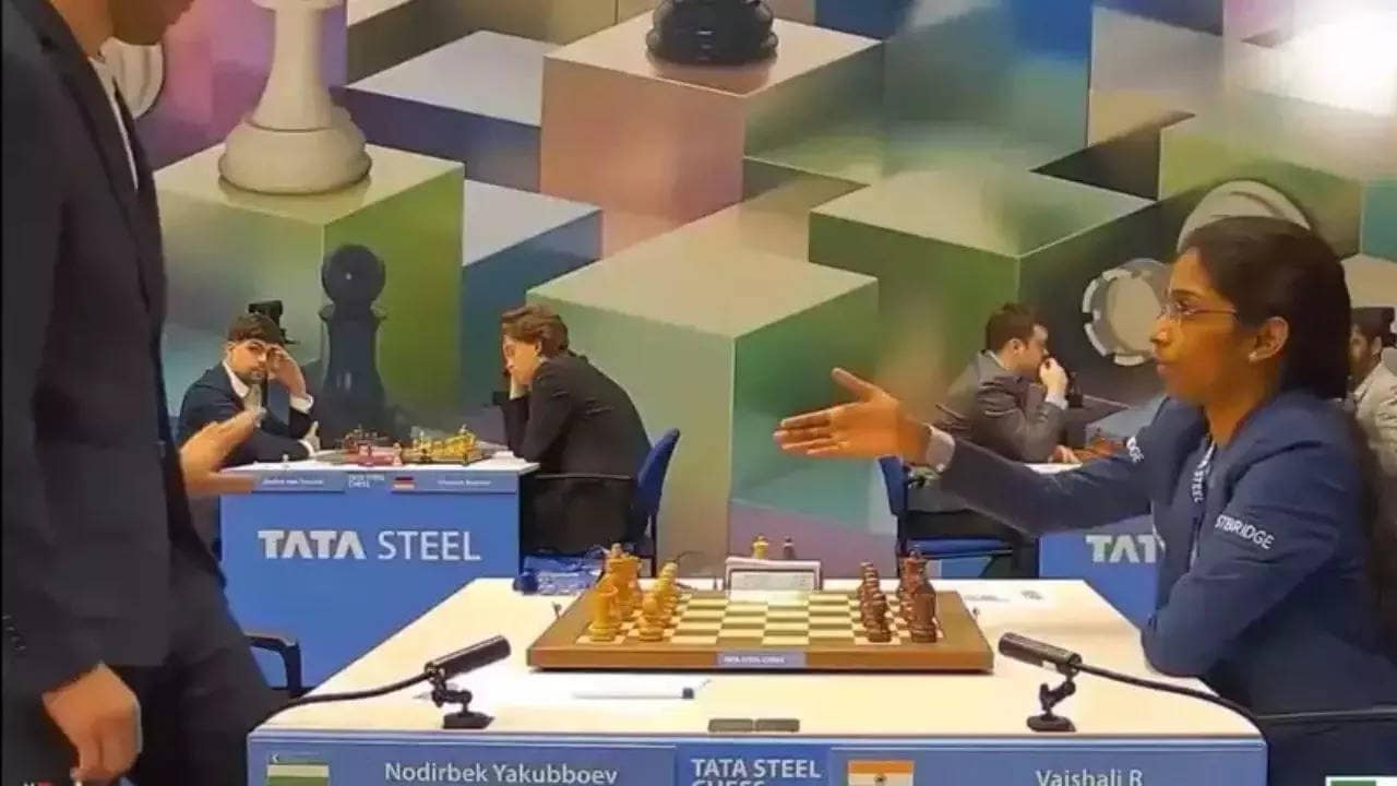 Vaishali on handshake refusal: ‘Didn’t know it was big thing in India’