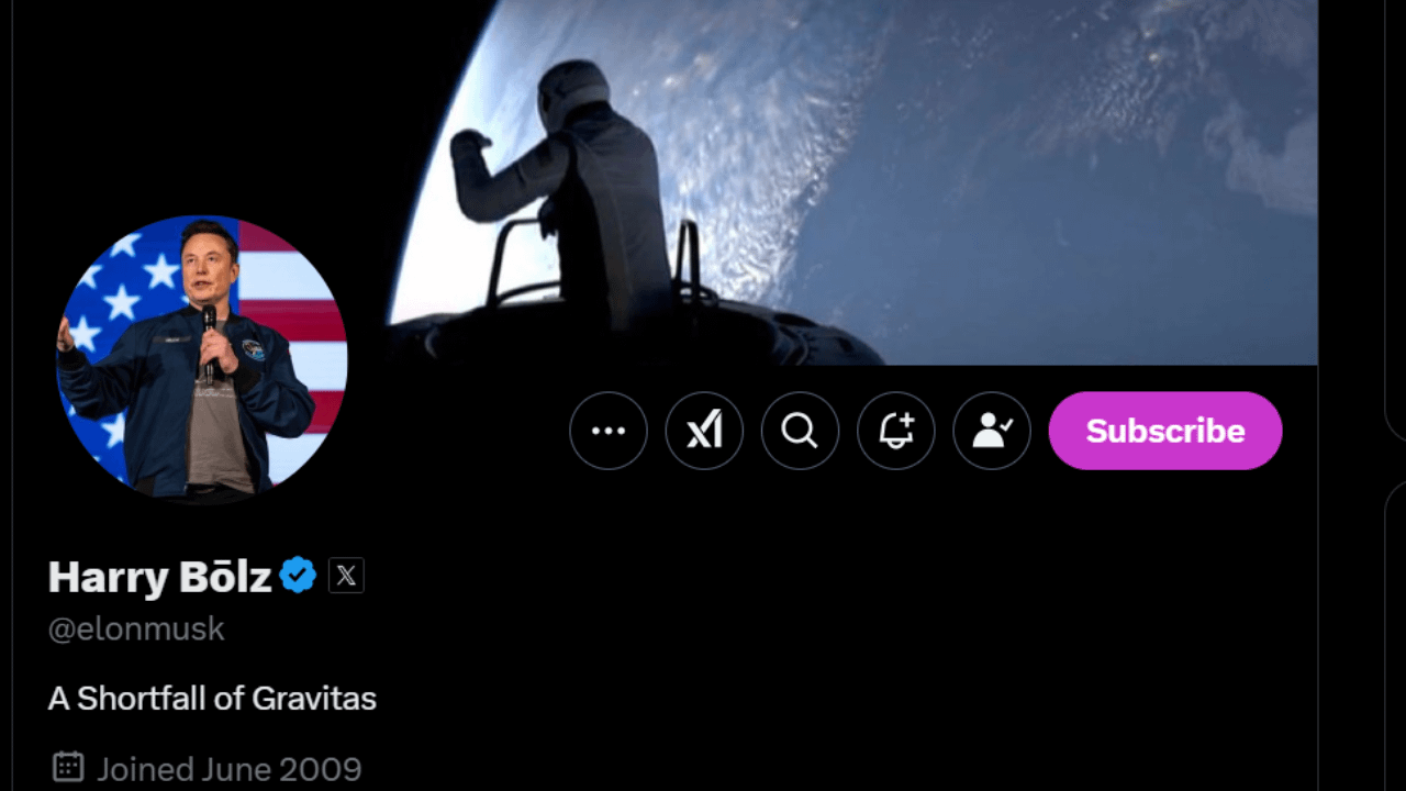 Musk changes X name to Harry Bolz: What does it mean?