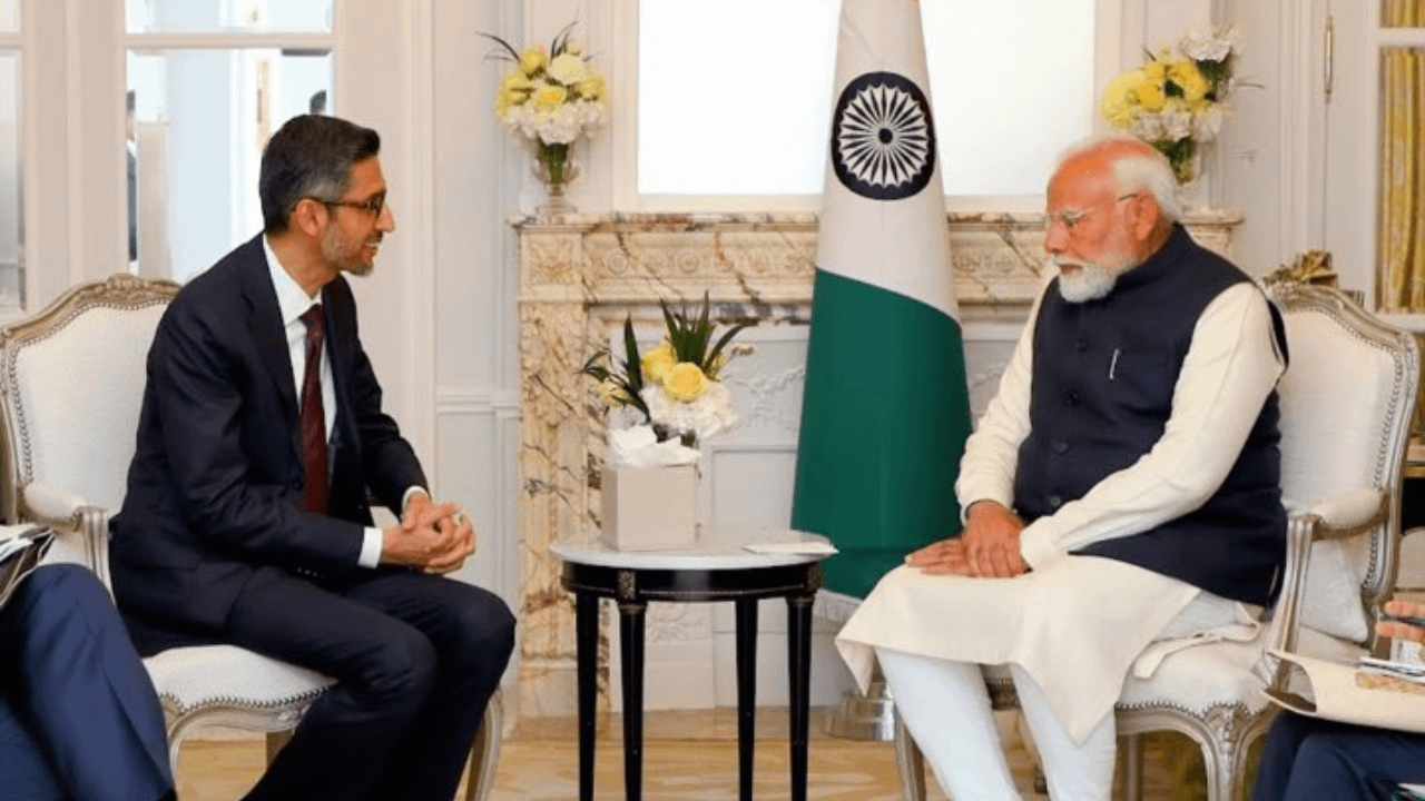 Sundar Pichai meets PM Modi, discusses ‘opportunities AI will bring to India’