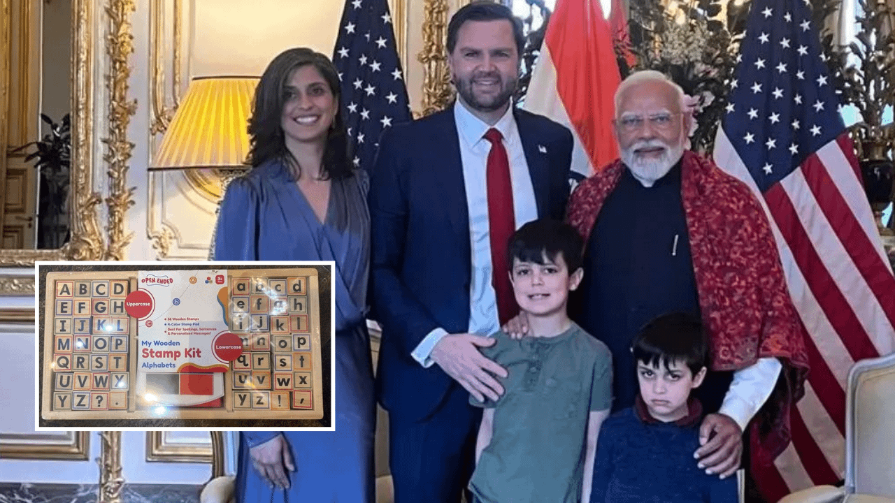 PM Modi’s eco-friendly gift for US vice president JD Vance’s daughter – see pic