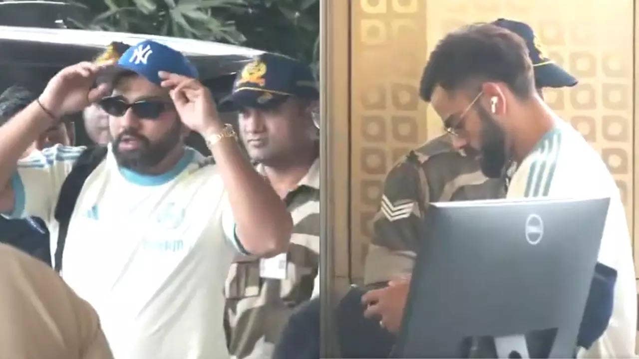 Team India players, including Rohit and Virat, head for CT