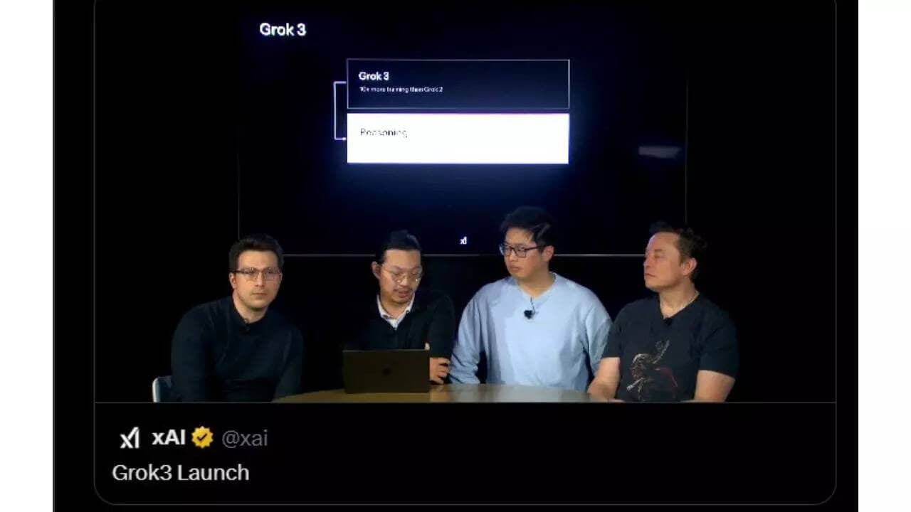 Musk’s xAI unveils ‘scary smart’ Grok 3 AI chatbot; to rival ChatGPT, DeepSeek