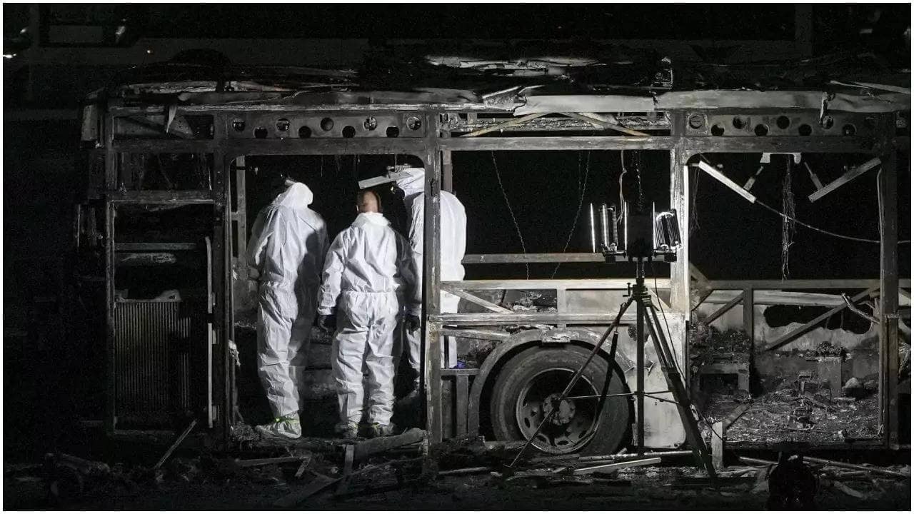 Multiple bus explosions in Israel, police say ‘suspected terror attack’