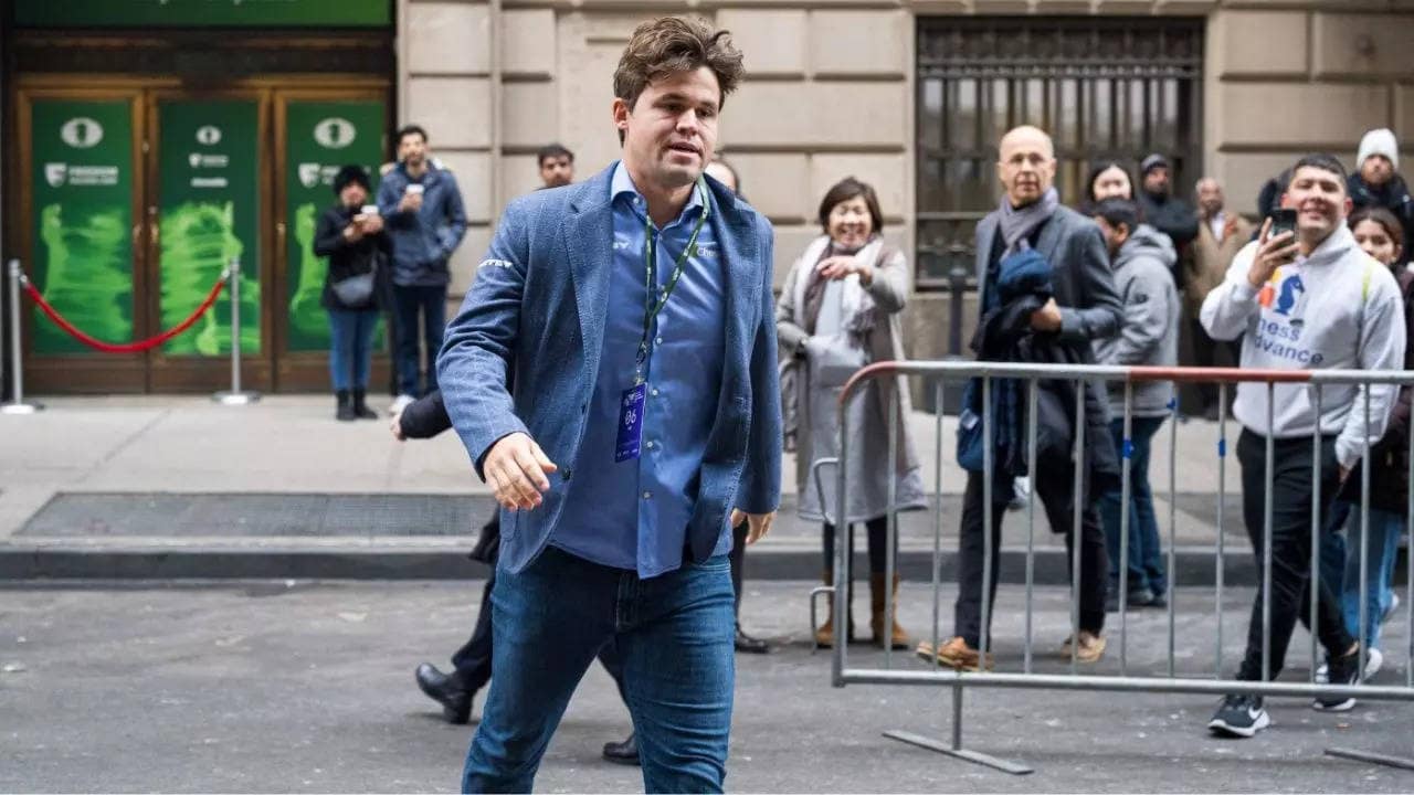 Magnus Carlsen puts ‘forbidden jeans’ up for auction