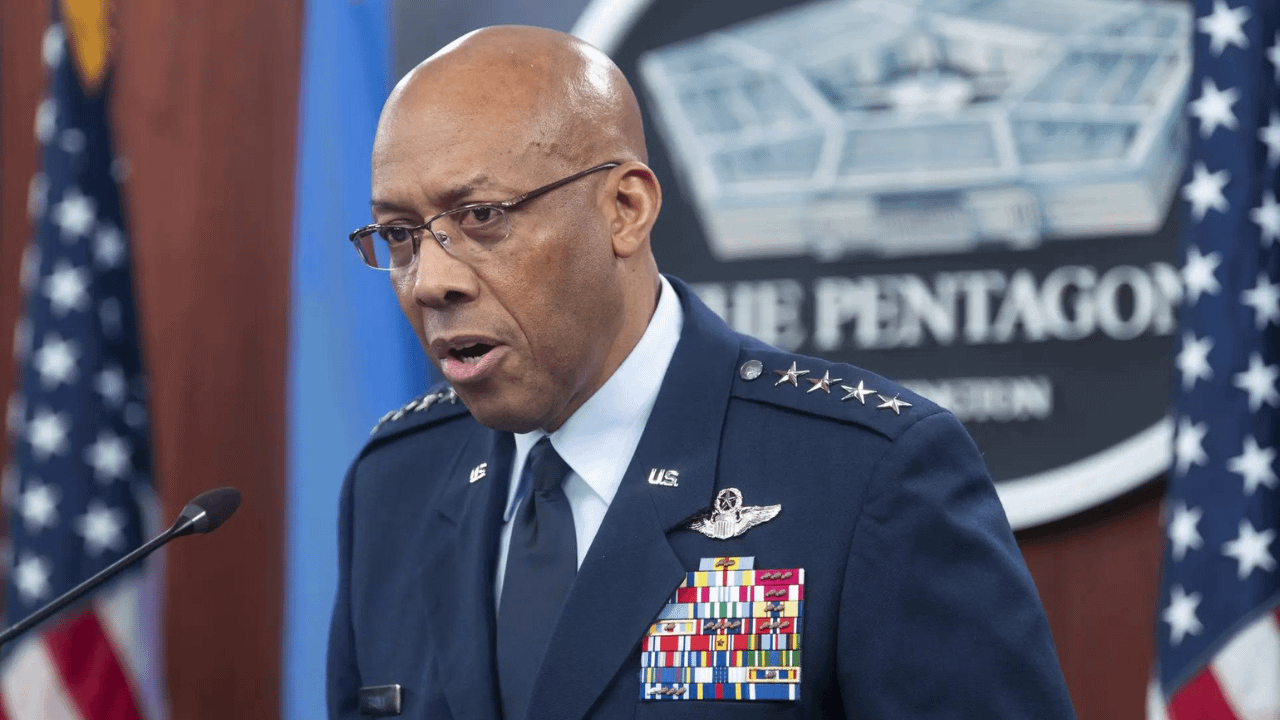 Trump fires air force gen CQ Brown as chairman of joint chiefs of staff