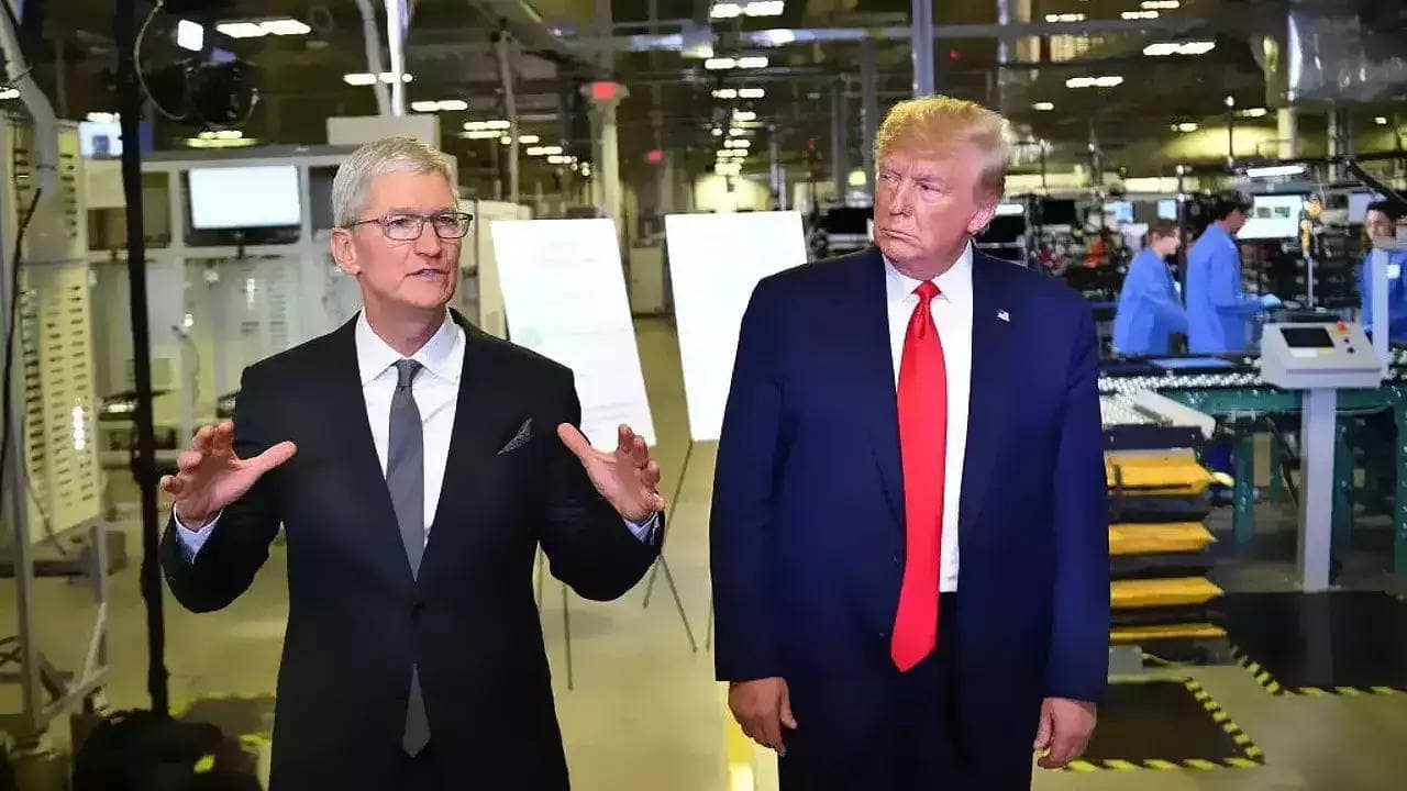 Donald Trump makes a big announcement just a day after meeting Apple CEO Tim Cook
