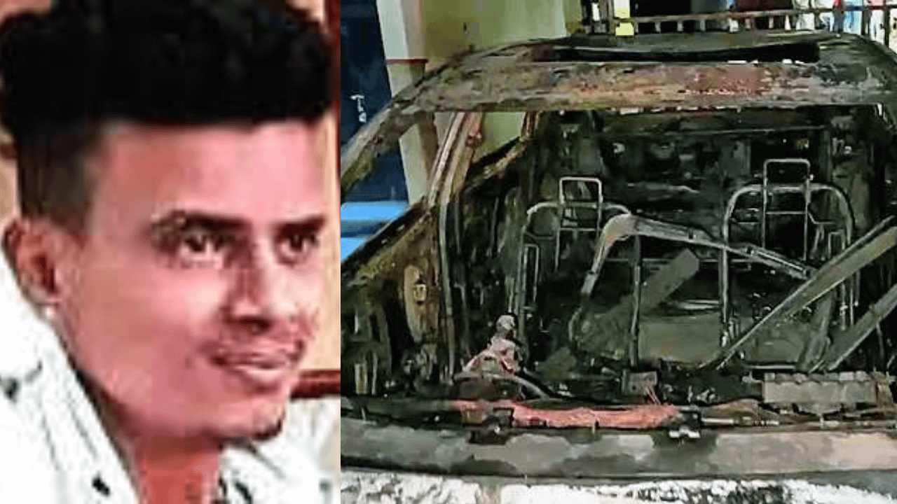 Jilted lover goes on rampage in Bengaluru, torches 3 cars & damages bike