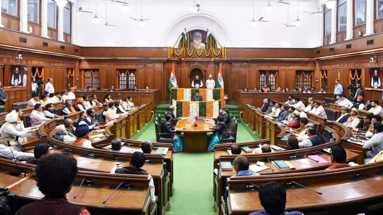 Delhi assembly: Atishi, other AAP MLAs suspended amid CAG showdown