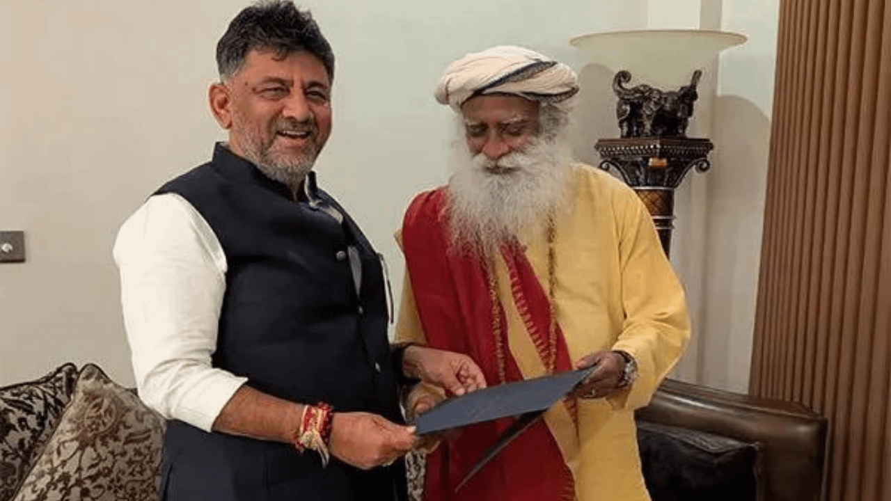 ‘Born Congressman’: Shivakumar on rift rumors over Shivratri event with Shah