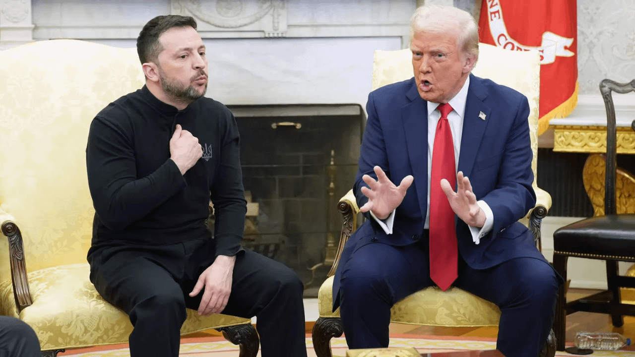 ‘Thank you POTUS, US’: Zelenskyy’s swipe after White House blow up