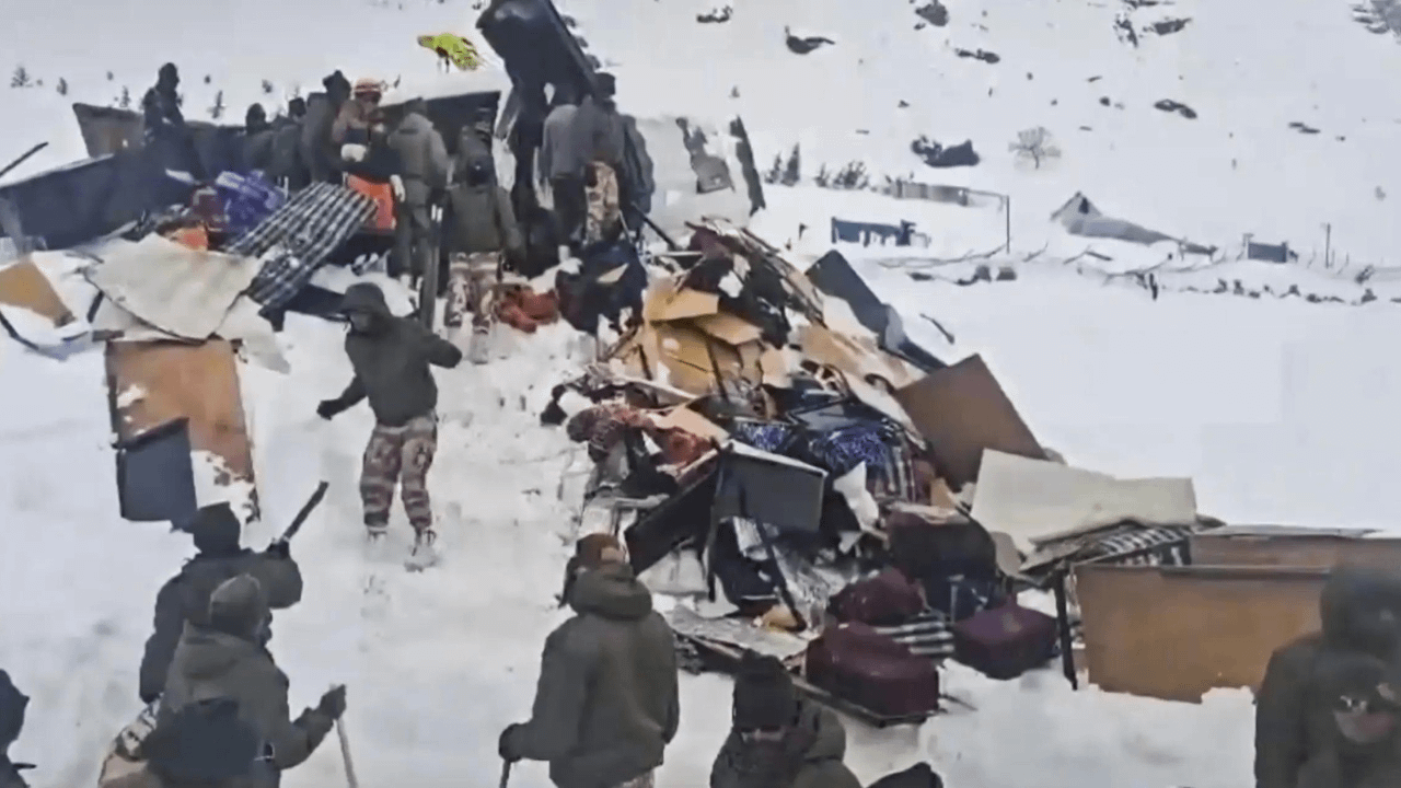 U’khand avalanche: 4 dead, 4 missing as rescuers save 47 of 55 at BRO camp