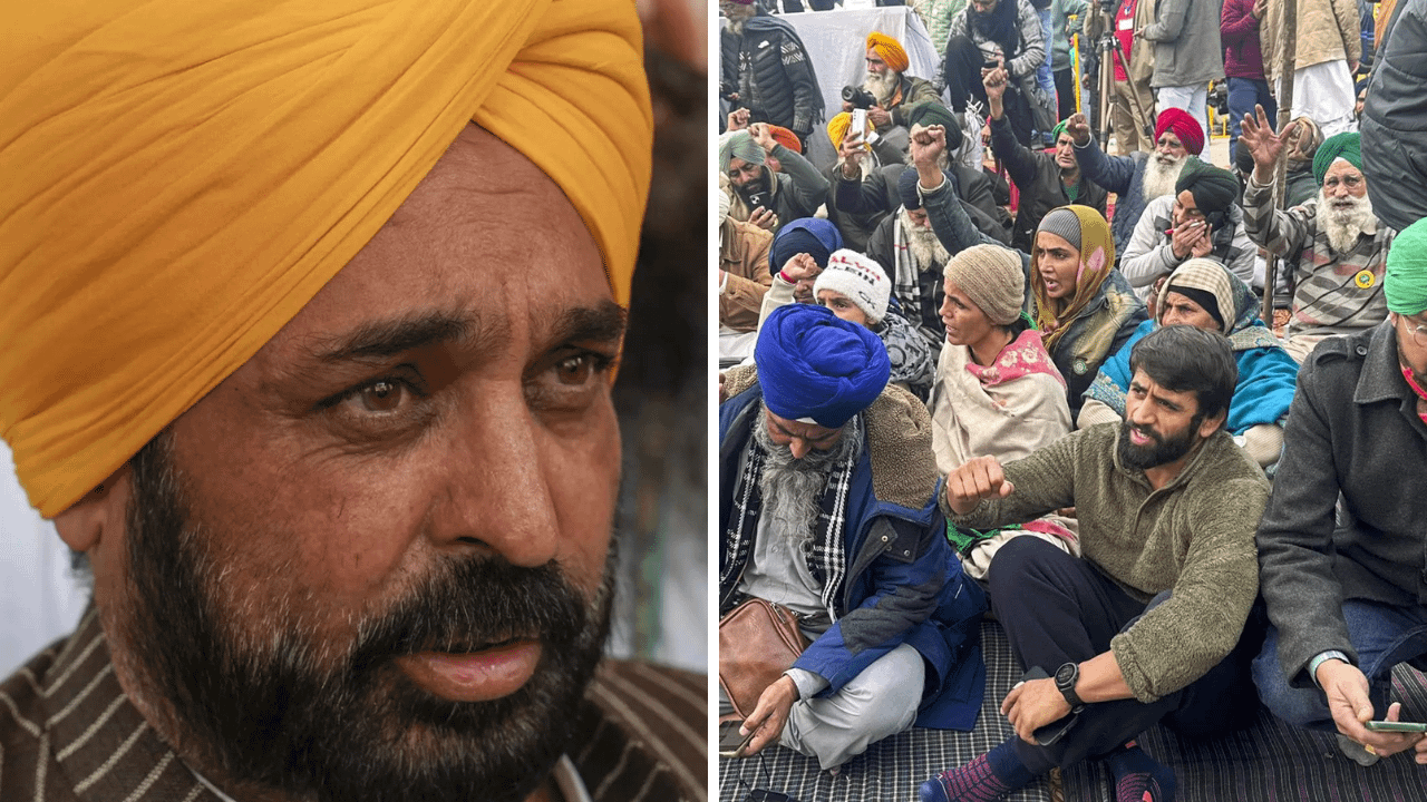 ‘Farmers turning Punjab into state of dharna’: Mann vs farmers; Cong reacts