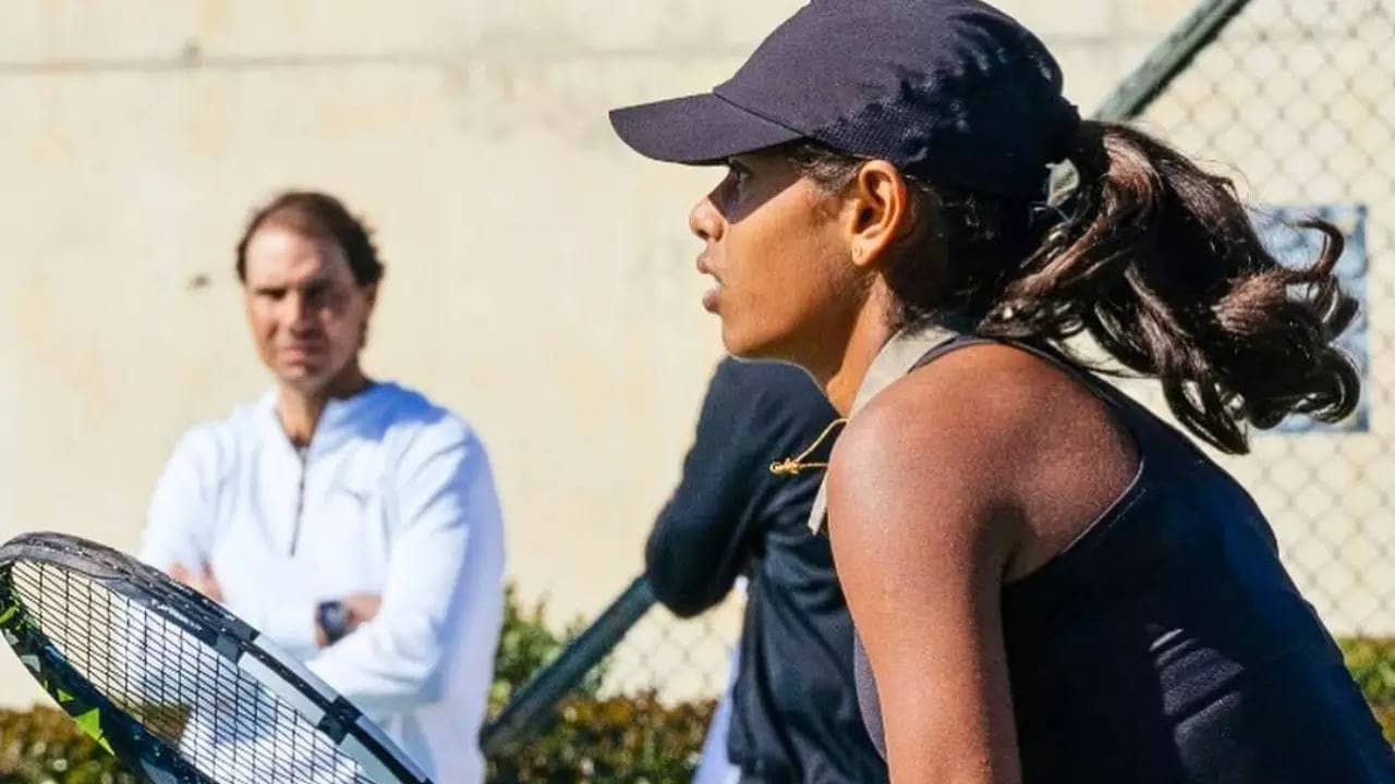 ‘The next big thing’ in Indian tennis blooming under Nadal’s eyes: Maaya