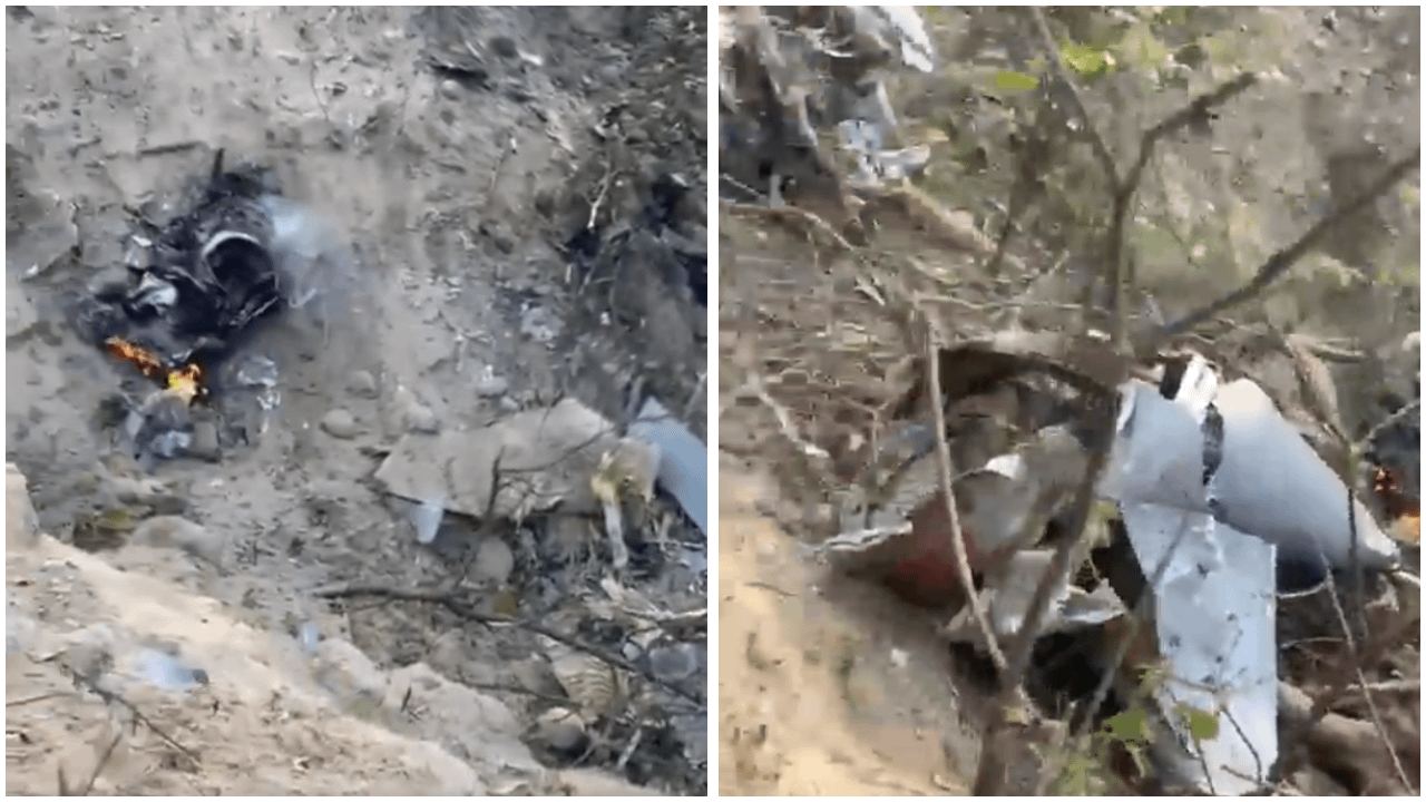 Indian Air Force’s Jaguar fighter jet crashes in Haryana