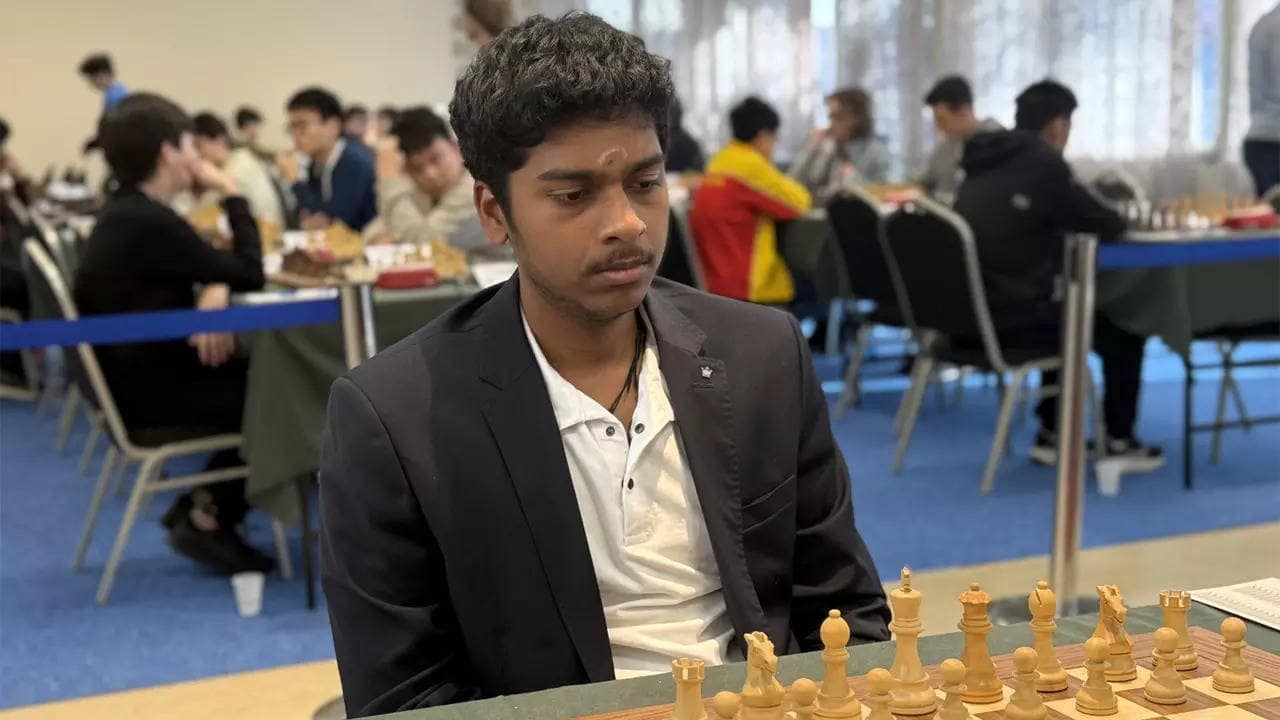 India’s Pranav Venkatesh wins World Junior Chess Championship