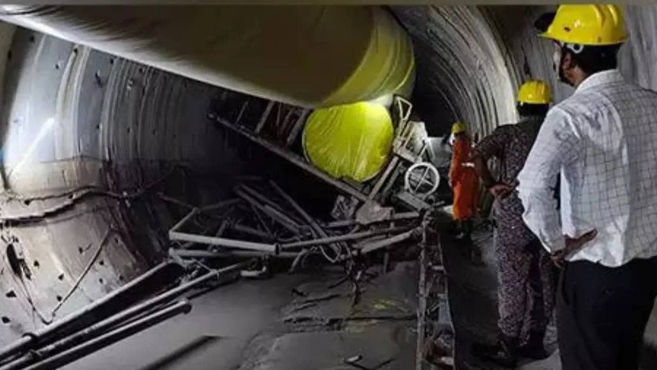 ‘Body stuck in machine’: One body recovered from collapsed Telangana tunnel