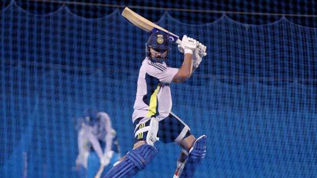 Rohit Sharma, Shubman Gill train at ICC Academy ahead of Champions Trophy final