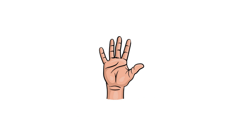 Step by step Instructions on How to Draw Fingers Drawing Easily