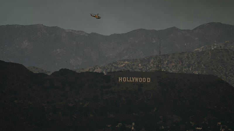Hollywood Hills Fire Threatens Beloved Los Angeles Landmarks