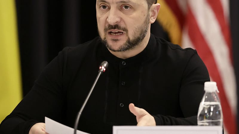 With Trump Arriving, Zelensky Urges Allies Not to ‘Drop the Ball’