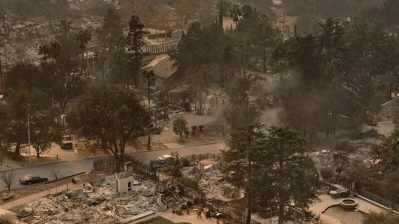 Fires Prompt Water Advisories for Some in the L.A. Area