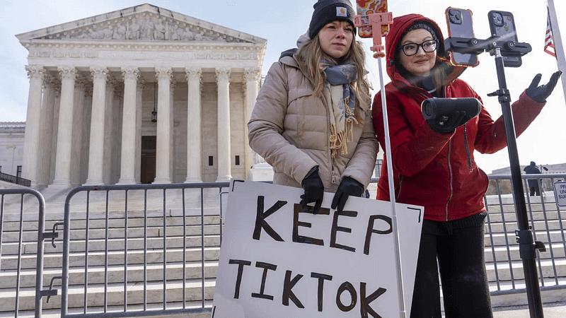 US top court upholds law banning TikTok if it’s not sold by its Chinese parent company