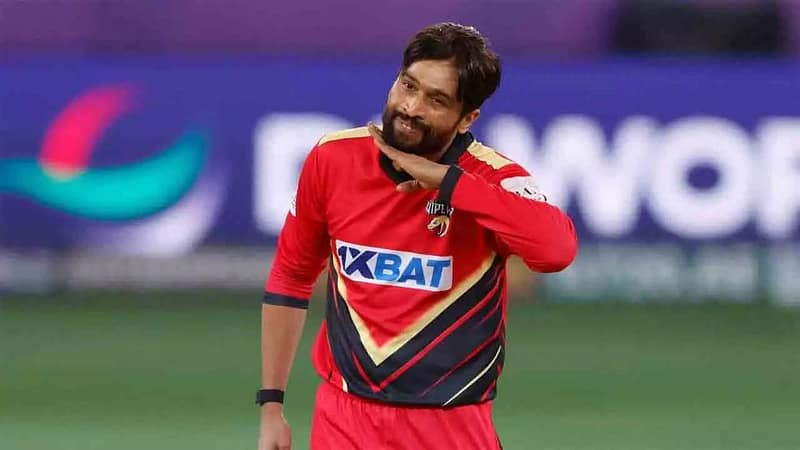 Watch: Mohammad Amir’s ‘Pushpa’ celebration in ILT20