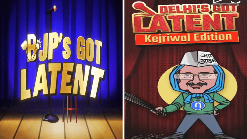 ‘Delhi’s got latent’ vs ‘BJP’s got latent’: AAP, BJP trade barbs in parody face-off