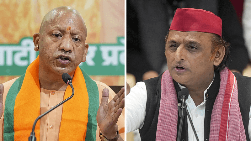 ‘Samajwadis of today only entangled in property’: Yogi slams Akhilesh Yadav