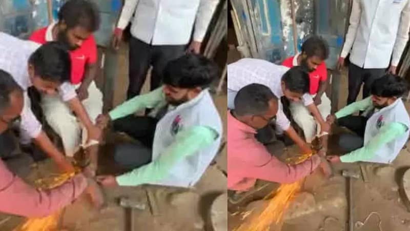 ‘Scream in hunger’: Mentally unsound man chained for 7 years in Indore, rescued