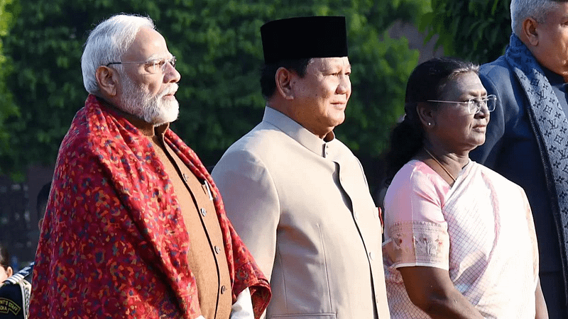Watch: Indonesia President’s ‘Indian DNA’ remark cracks up President Murmu, PM Modi