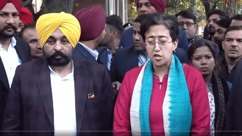 Delhi water ‘poisoned’ row: CM Atishi, Bhagwant Mann meet EC