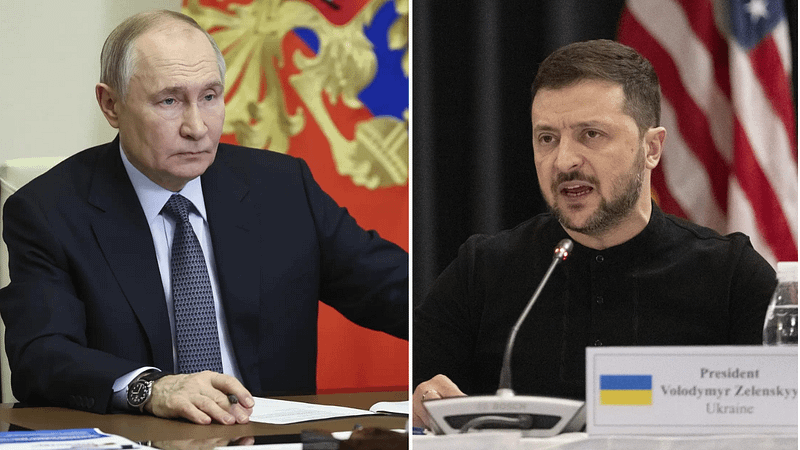 ‘Afraid of strong leaders’: Zelenskyy on Putin refusing to directly speak with him