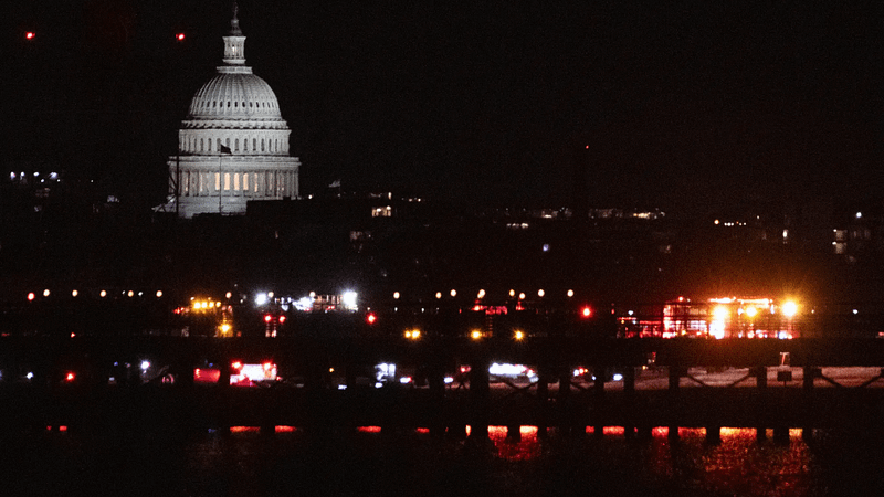 ‘Praying that someone is pulling her out’: Husband of passenger onboard US plane